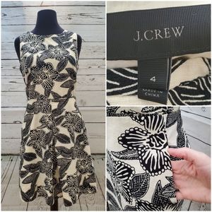 J Crew floral dress w/pockets